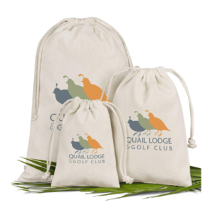 Okiyo Chikara Midi Cotton Drawstring Pouch