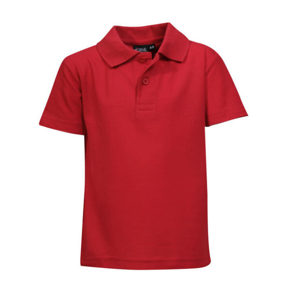 175g Youth Classic Pique Knit Polo - Image 9