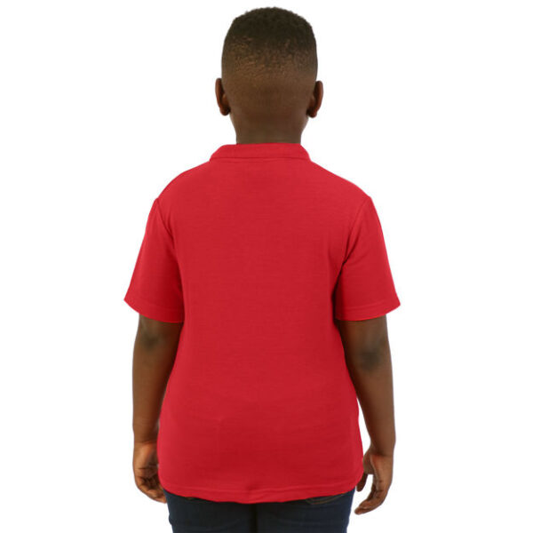 175g Youth Classic Pique Knit Polo - Image 4