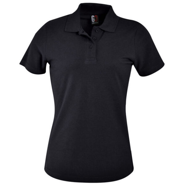 240g Ladies Classic Heavy Weight Polo - Image 2