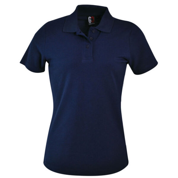 240g Ladies Classic Heavy Weight Polo - Image 3