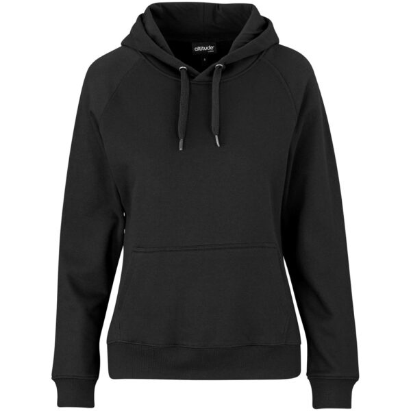 Ladies Harvard Heavyweight Hooded Sweater - Image 3