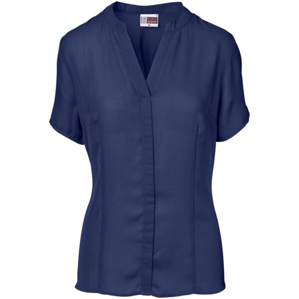 Ladies Short Sleeve Ava Blouse - Image 2