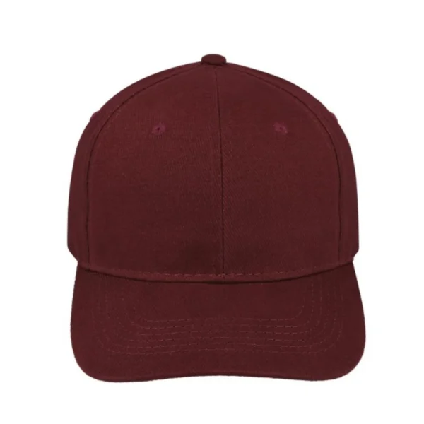 6 Panel Brushed Cotton Cap - Image 18