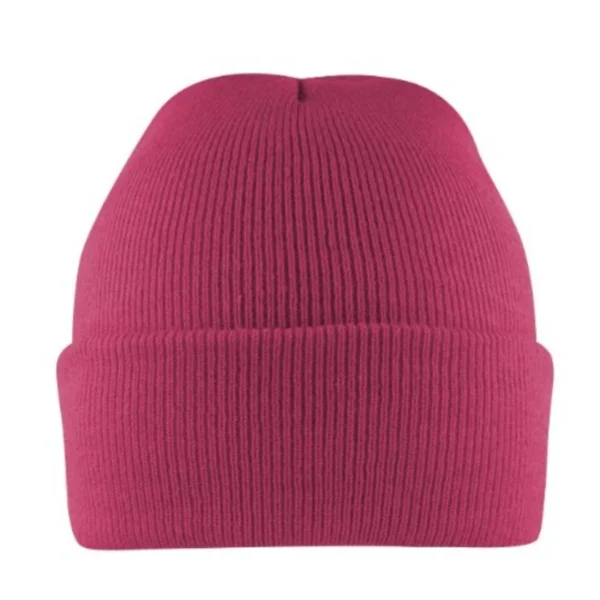 Cuffed Knitted Beanie - Image 2