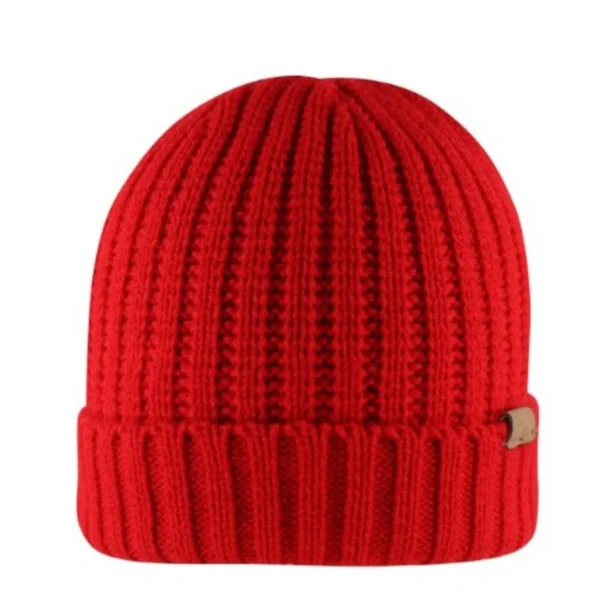Rib Knit Cuffed Beanie - Image 2