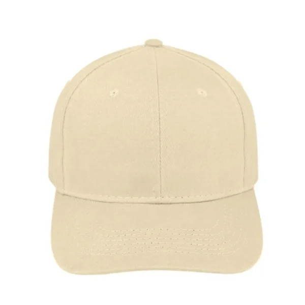 6 Panel Brushed Cotton Cap - Image 6