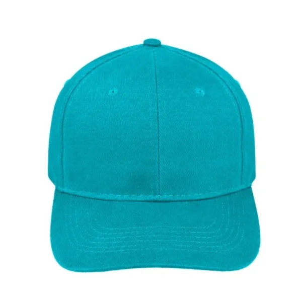 6 Panel Brushed Cotton Cap - Image 5