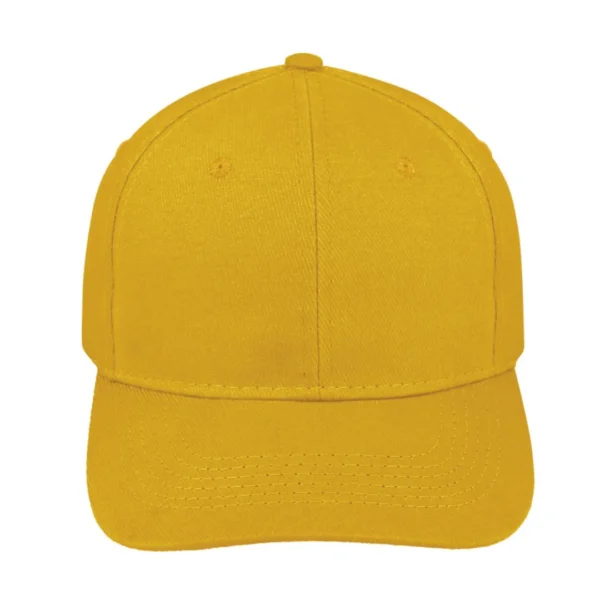 6 Panel Brushed Cotton Cap - Image 3